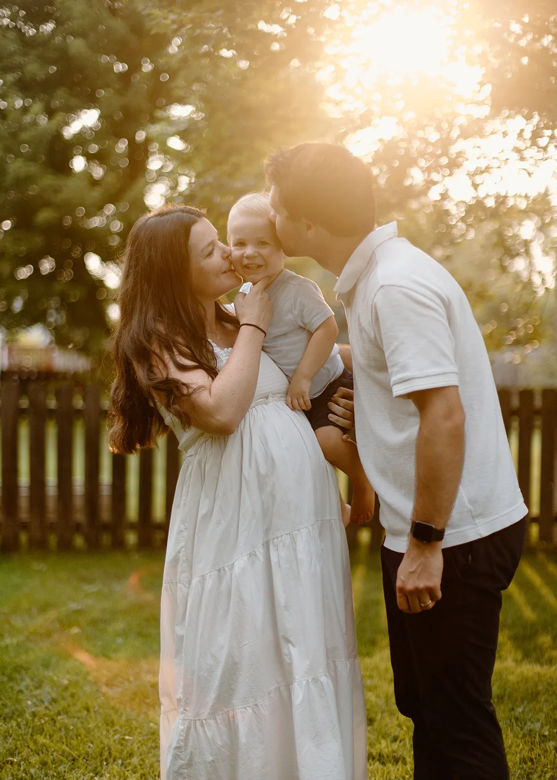 The Mahle Family family session photo